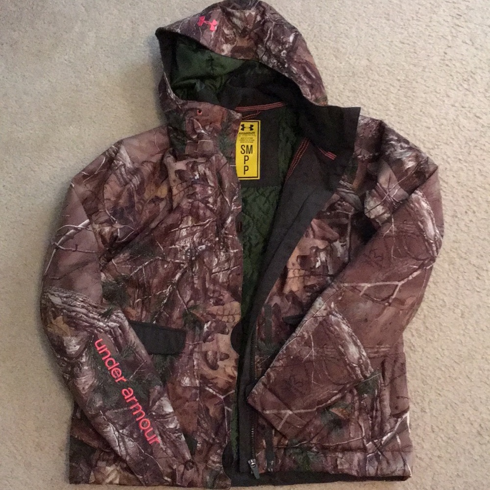 Camo underarmour jacket